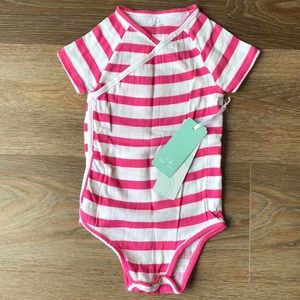 Aden & Anais muslin short sleeve bodysuit